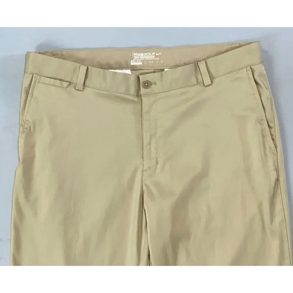 Nike Golf Tour Performance Flat Front Lightweight Chino Pants. Men's 34X34, EUC!